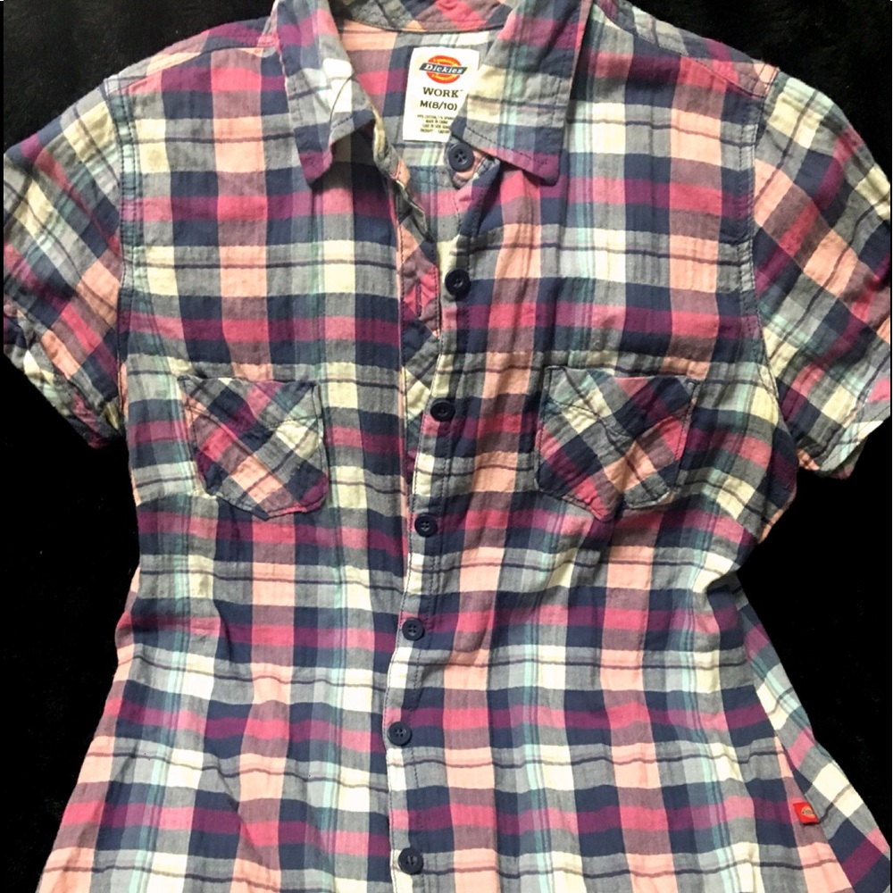 Dickies Short Sleeve Flannel
